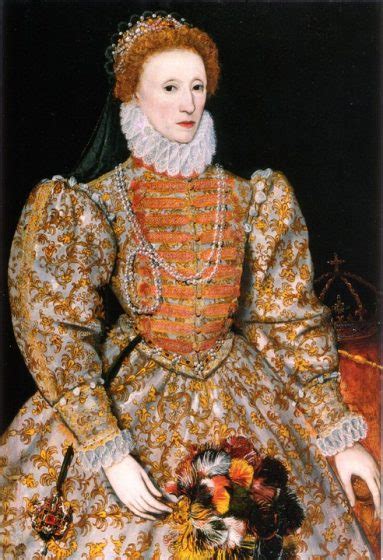la regina elisabetta di scende dai tudor